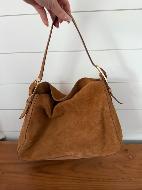 J. Crew Handbags - J Crew Berkeley Suede Shoulder Bag